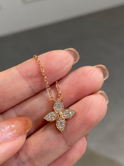 [LunaMar]STAR DIAMOND NECKALCE