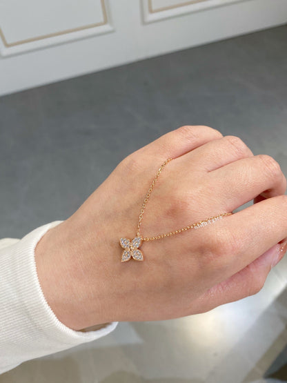 [LunaMar]STAR DIAMOND NECKALCE