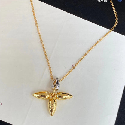 [LunaMar]LOUISETTE PEDANT GOLD NECKLACE