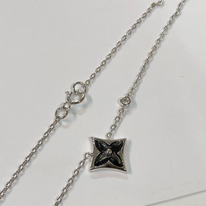 [LunaMar]STAR BLACK MOP NECKLACE