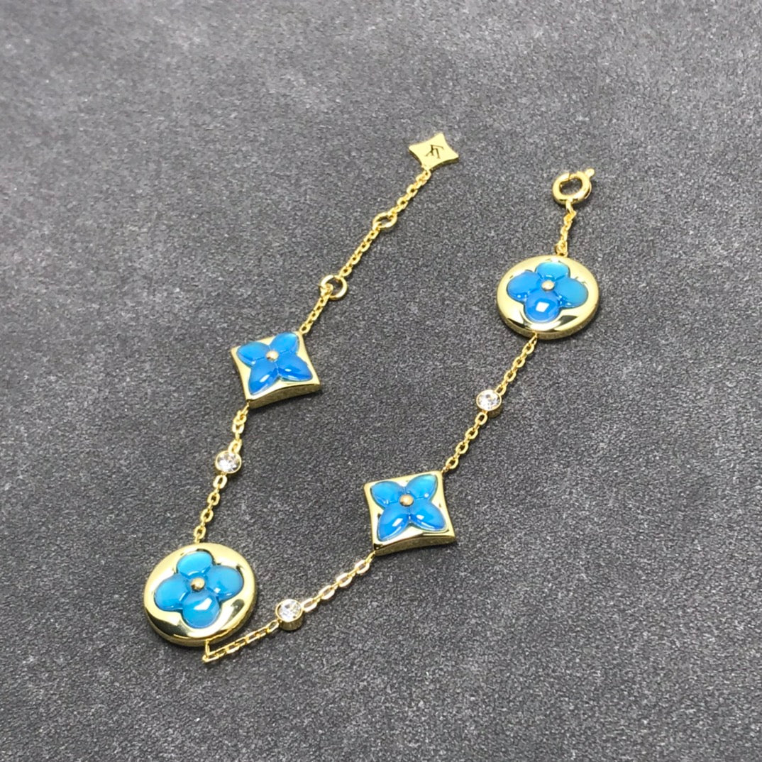 [LunaMar]STAR AND SUN TURQUOISE 4 MOTIFS 3 DIAMONDS