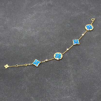 [LunaMar]STAR AND SUN TURQUOISE 4 MOTIFS 3 DIAMONDS