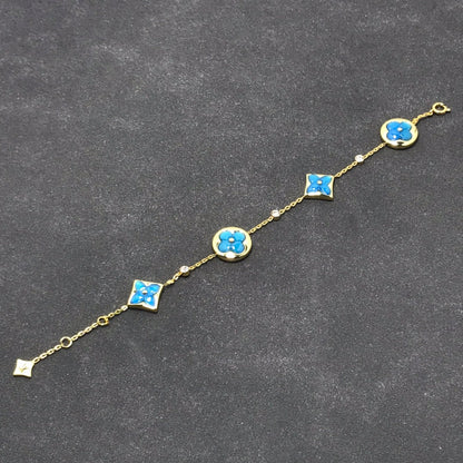 [LunaMar]STAR AND SUN TURQUOISE 4 MOTIFS 3 DIAMONDS