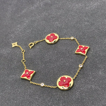 [LunaMar]STAR AND SUN CARNELIAN 4 MOTIFS 3 DIAMONDS