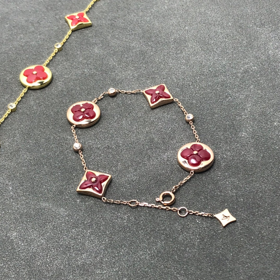 [LunaMar]STAR AND SUN CARNELIAN 4 MOTIFS 3 DIAMONDS