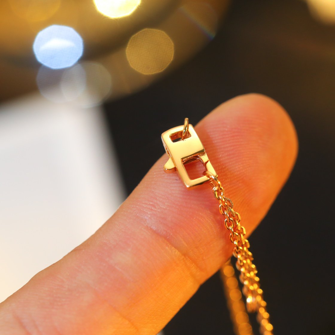 [LunaMar]STAR AND SUN DIAMOND ROSE GOLD NECKLACE