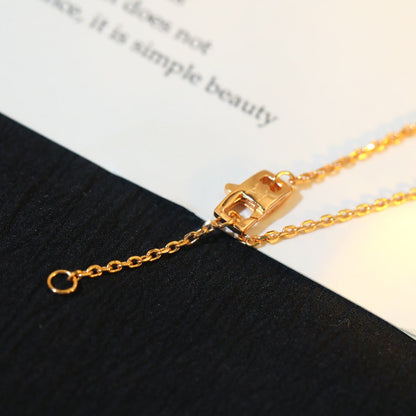 [LunaMar]STAR AND SUN DIAMOND ROSE GOLD NECKLACE
