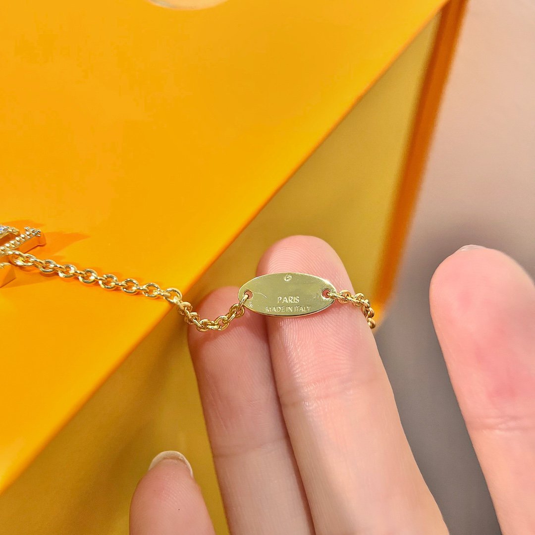 [LunaMar]LOGO STAR MOTIF GOLD BRACELET