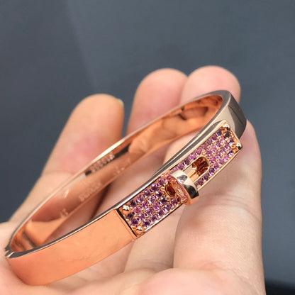 [LunaMar]KELLY BRACELET PINK DIAMOND
