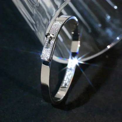 [LunaMar]KELLY SILVER DIAMOND BRACELET