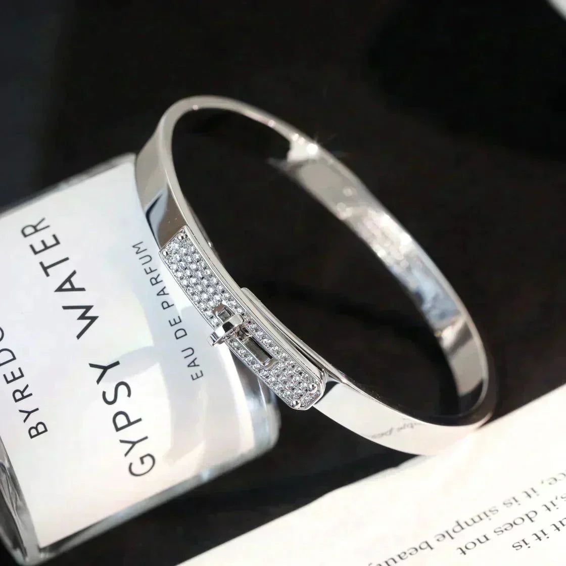 [LunaMar]KELLY SILVER DIAMOND BRACELET