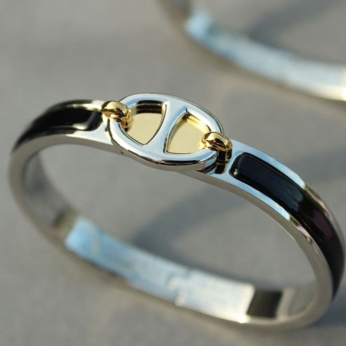 [LunaMar]CLIC CHAINE SILVER BRACELET