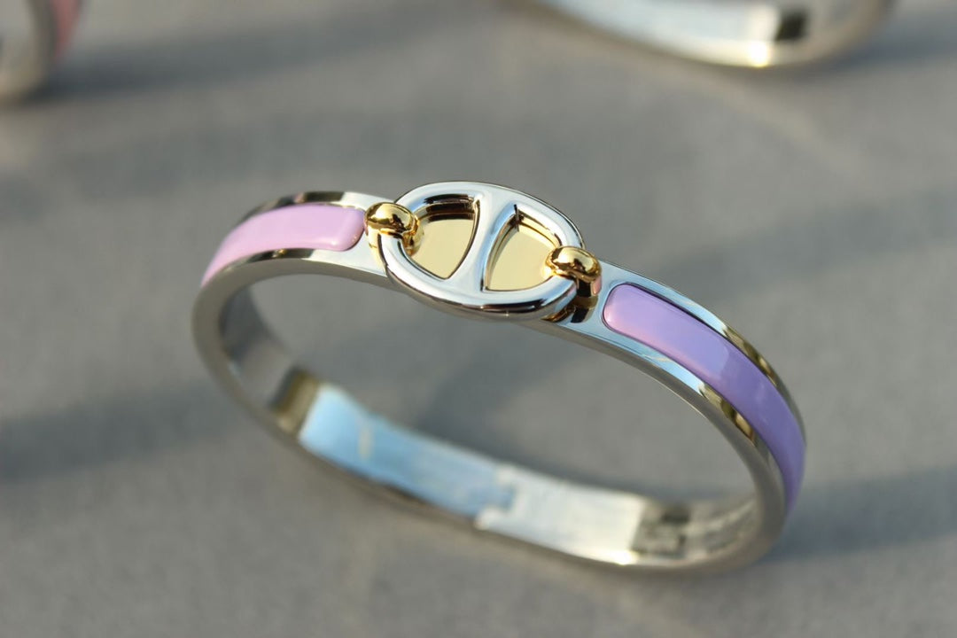 [LunaMar]CLIC CHAINE SILVER BRACELET