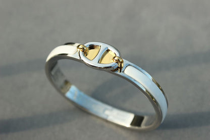 [LunaMar]CLIC CHAINE SILVER BRACELET