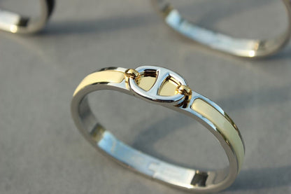 [LunaMar]CLIC CHAINE SILVER BRACELET