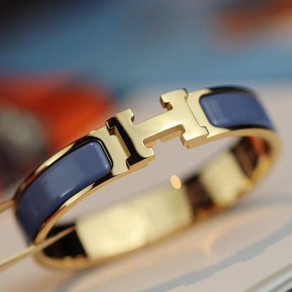 [LunaMar]H BRACELET 12MM BLUE GRAY