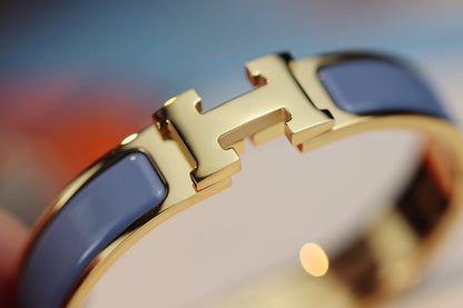 [LunaMar]H BRACELET 12MM BLUE GRAY