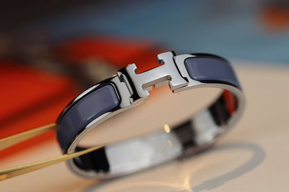 [LunaMar]H BRACELET 12MM BLUE GRAY