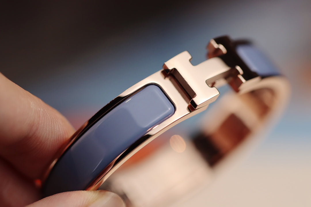 [LunaMar]H BRACELET 12MM BLUE GRAY