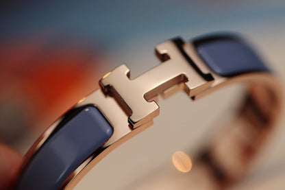 [LunaMar]H BRACELET 12MM BLUE GRAY