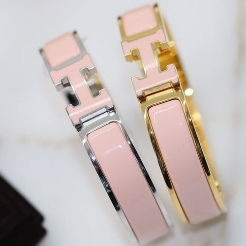 [LunaMar]H BRACELET 12MM PINK