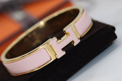 [LunaMar]H BRACELET 12MM PINK