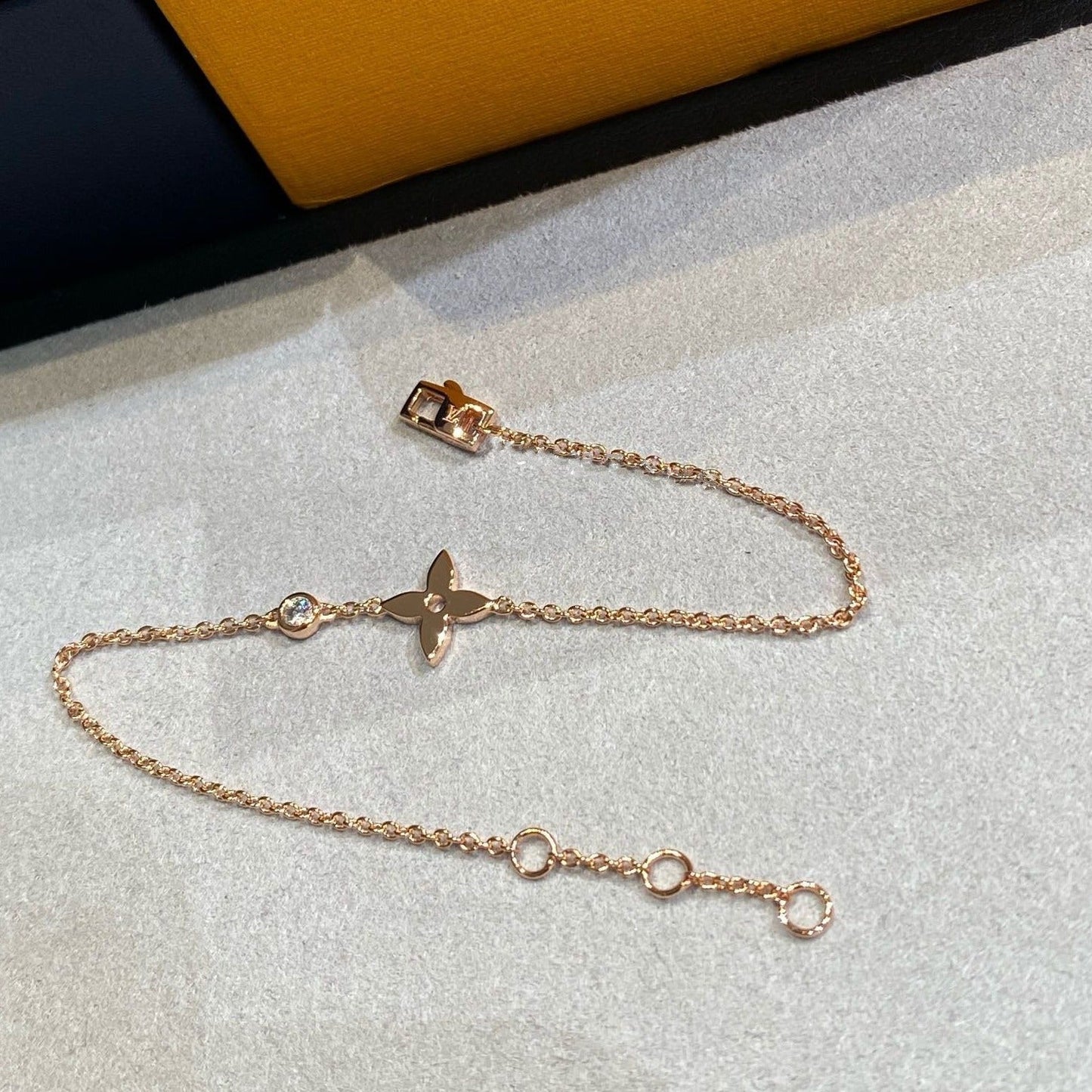 [LunaMar]STAR DIAMOND ROSE GOLD BRACELET