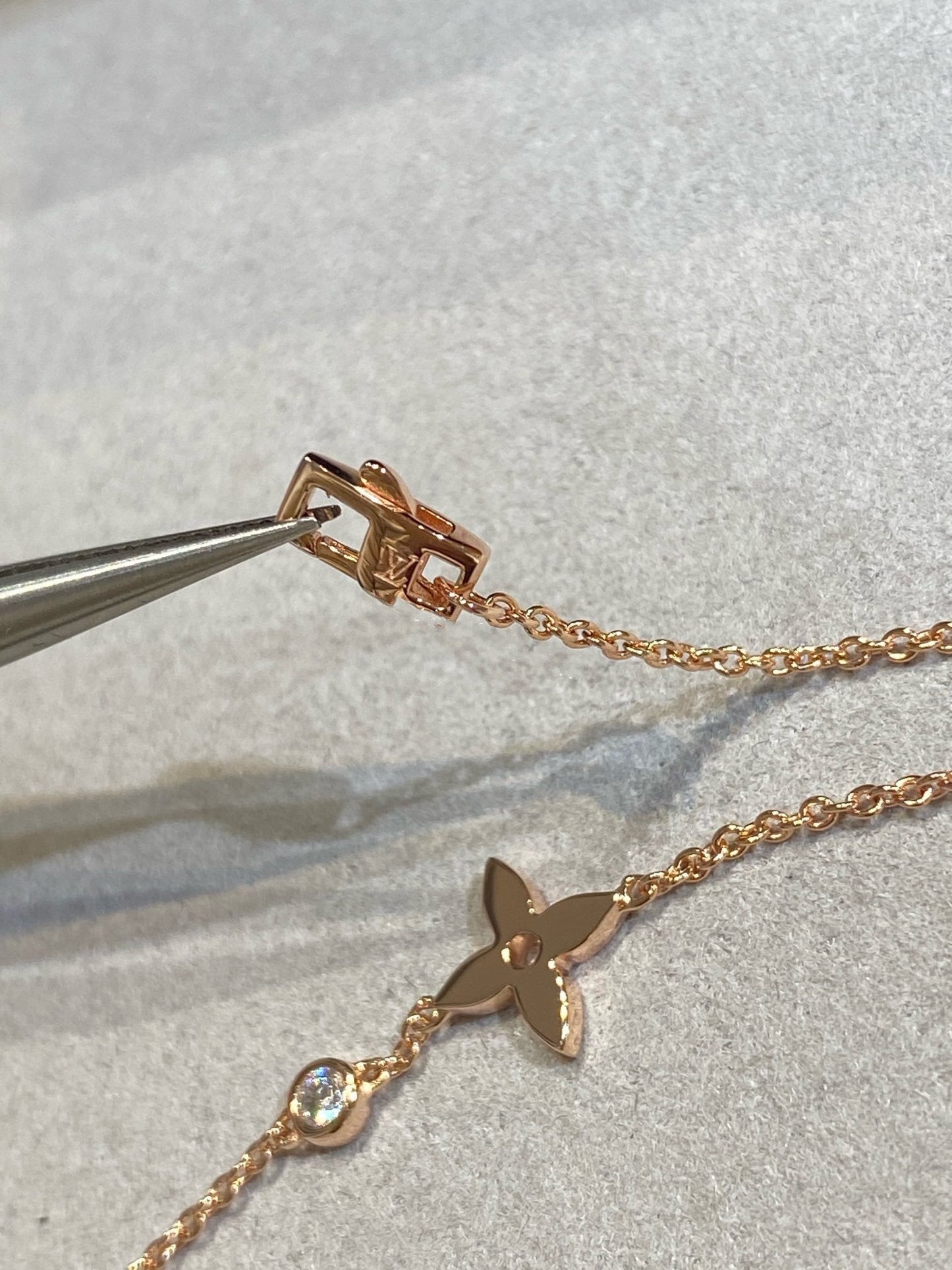 [LunaMar]STAR DIAMOND ROSE GOLD BRACELET