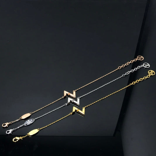 [LunaMar]VOLT LV LOGO BRACELET