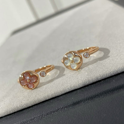 [LunaMar]SUN 1 DIAMOND PINK MOP RING