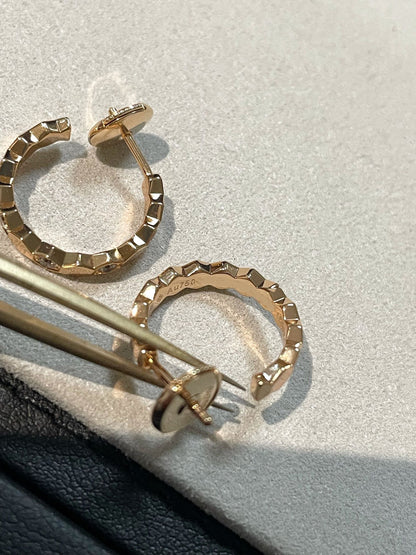 [LunaMar]Hollow Design Four-Leaf Clover Flower Shape Ring