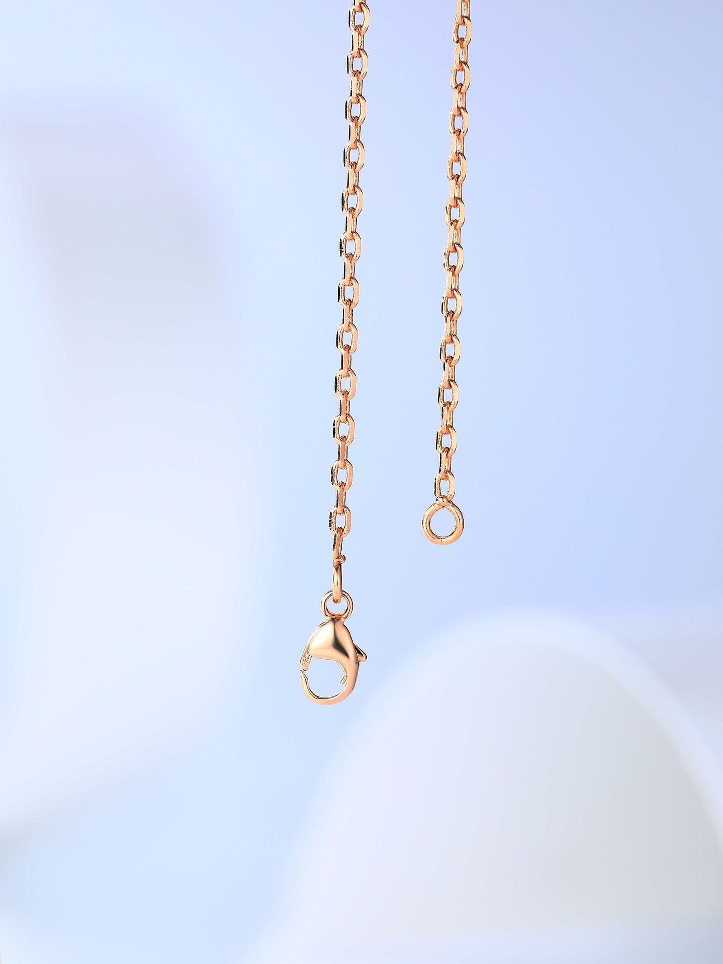 [LunaMar]H CAGE ROSE GOLD NECKLACE