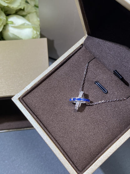 [LunaMar]LIENS DIAMOND SILVER NECKLACE