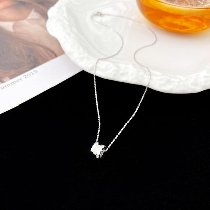 [LunaMar]BEE MINI PEDANT DIAMOND NECKLACE