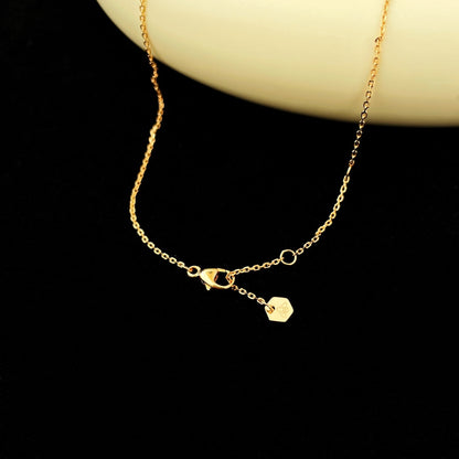 [LunaMar]BEE MINI PEDANT DIAMOND NECKLACE
