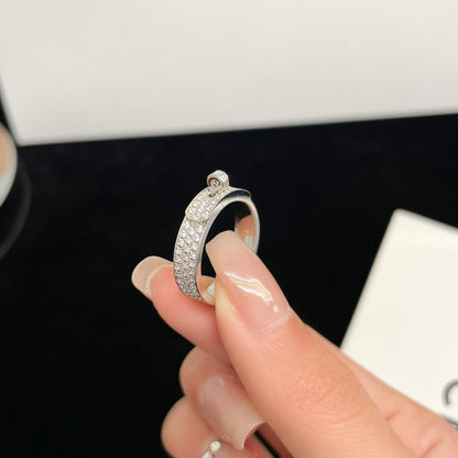 [LunaMar]KELLY SILVER DIAMOND RING