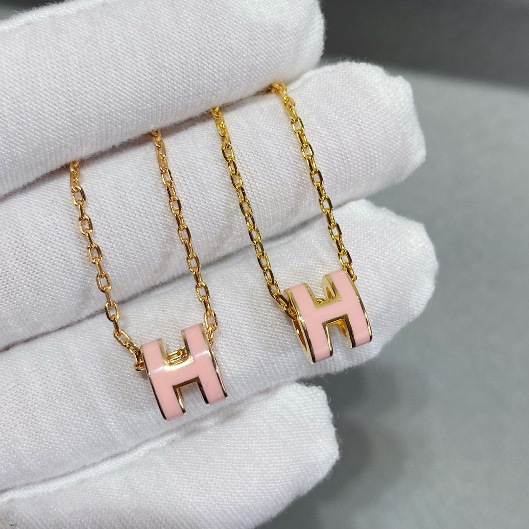 [LunaMar]MINI POP H NECKLACE