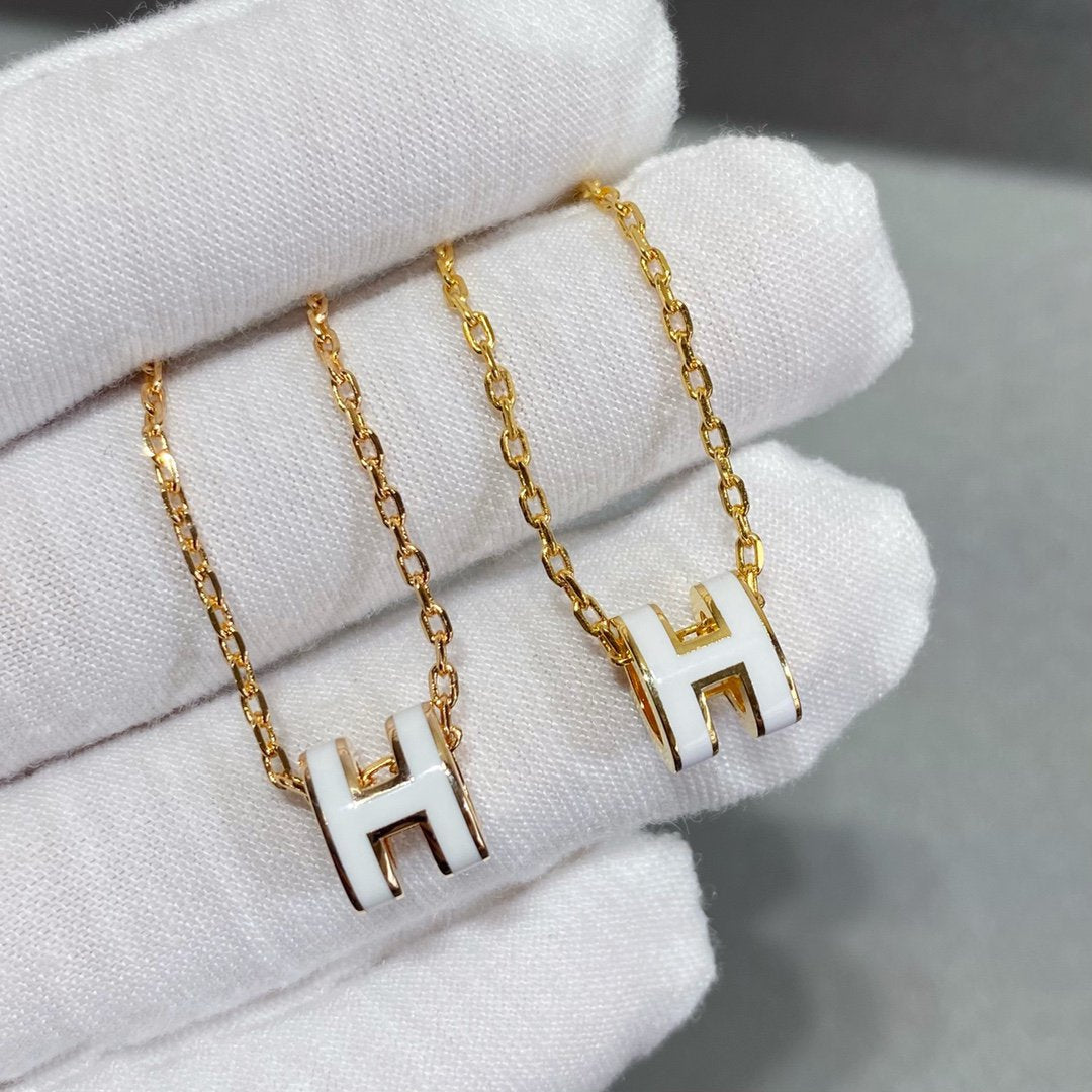 [LunaMar]MINI POP H NECKLACE