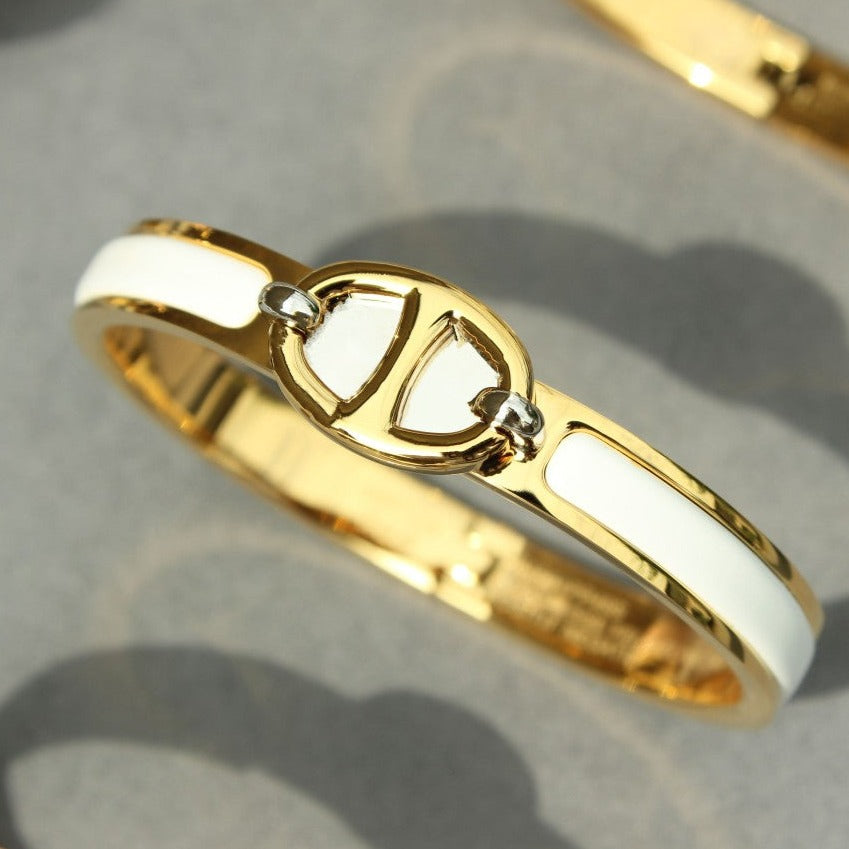 [LunaMar]CLIC CHAINE GOLD BRACELET