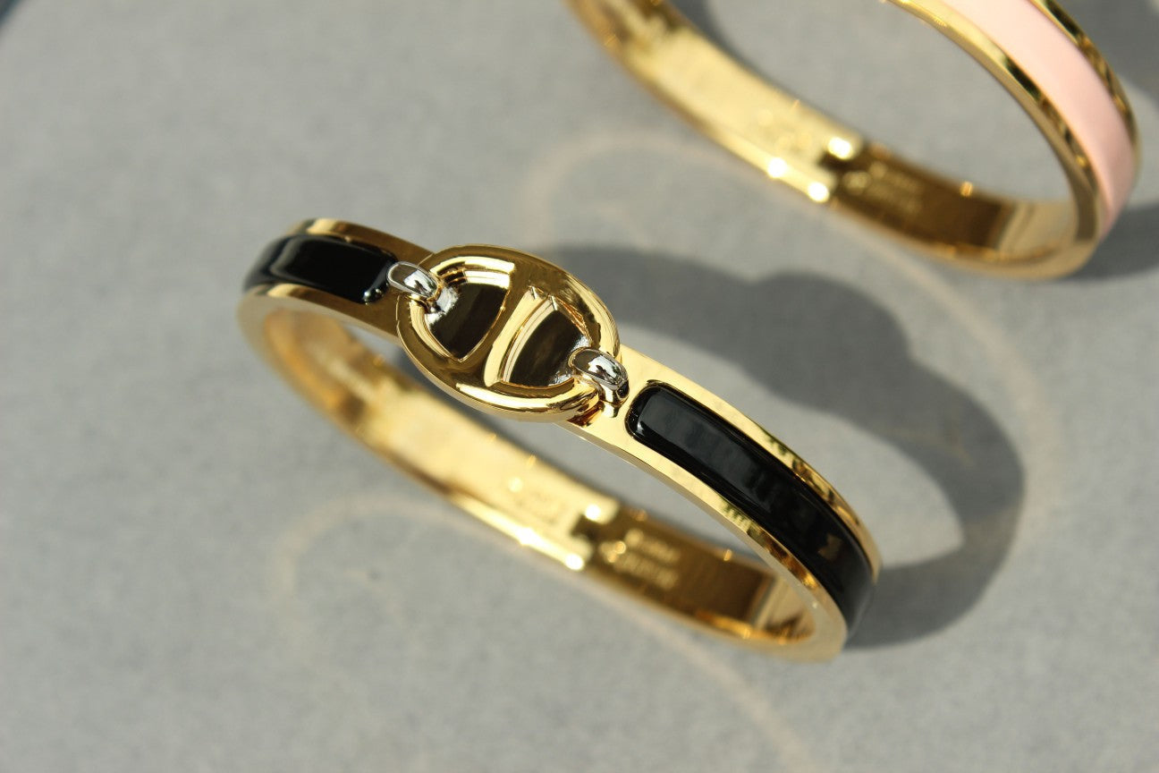 [LunaMar]CLIC CHAINE GOLD BRACELET