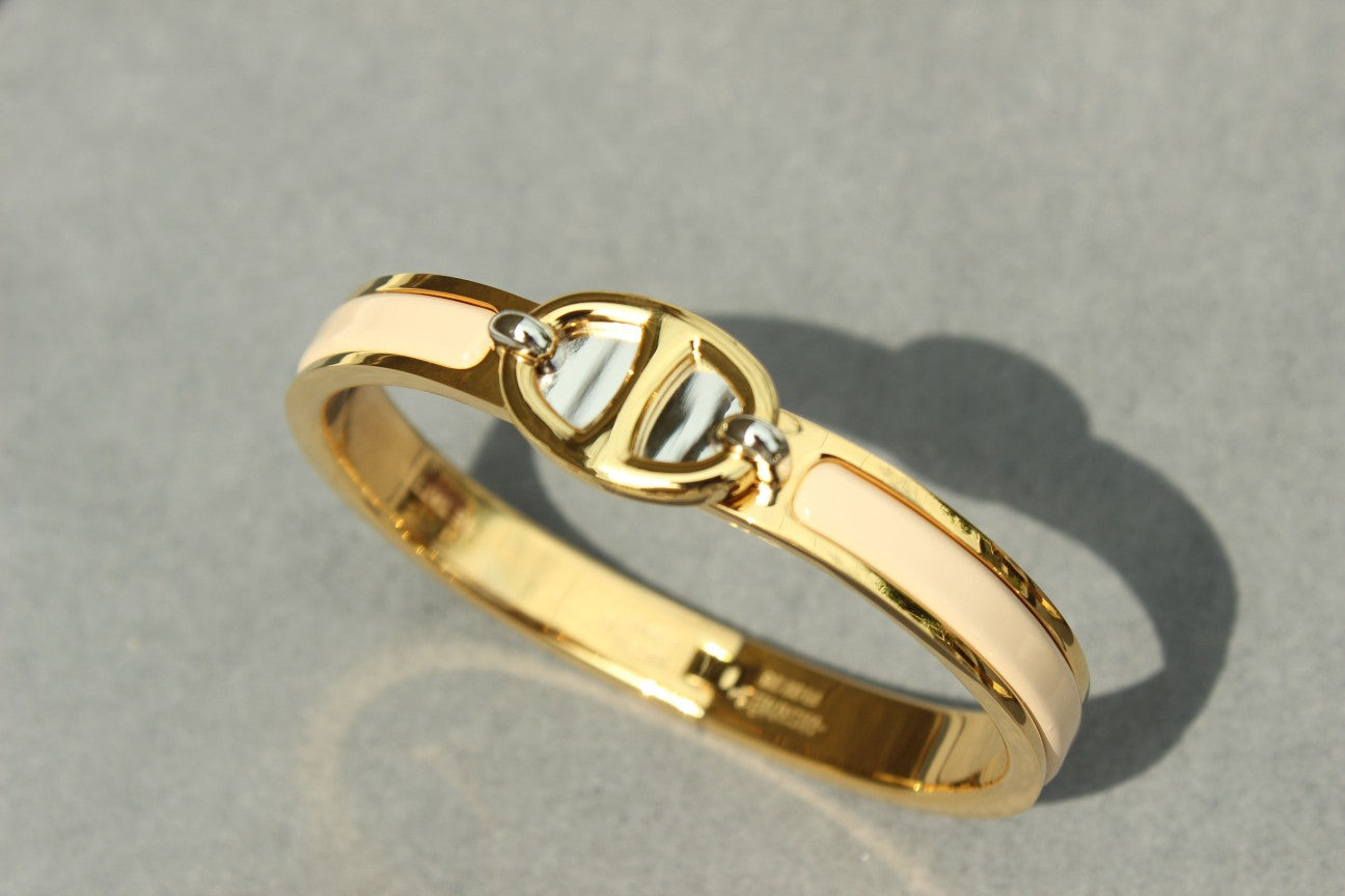 [LunaMar]CLIC CHAINE GOLD BRACELET