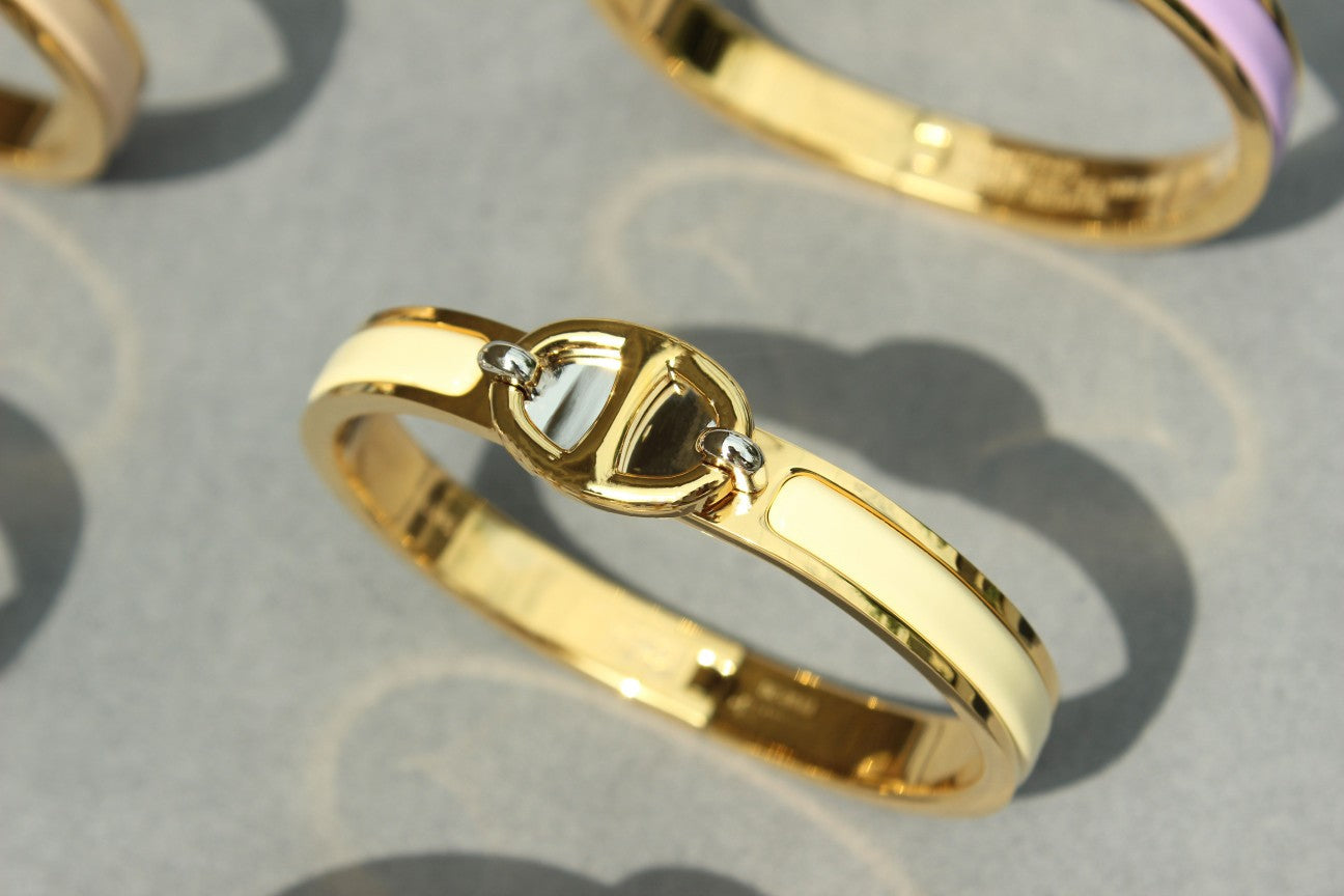 [LunaMar]CLIC CHAINE GOLD BRACELET