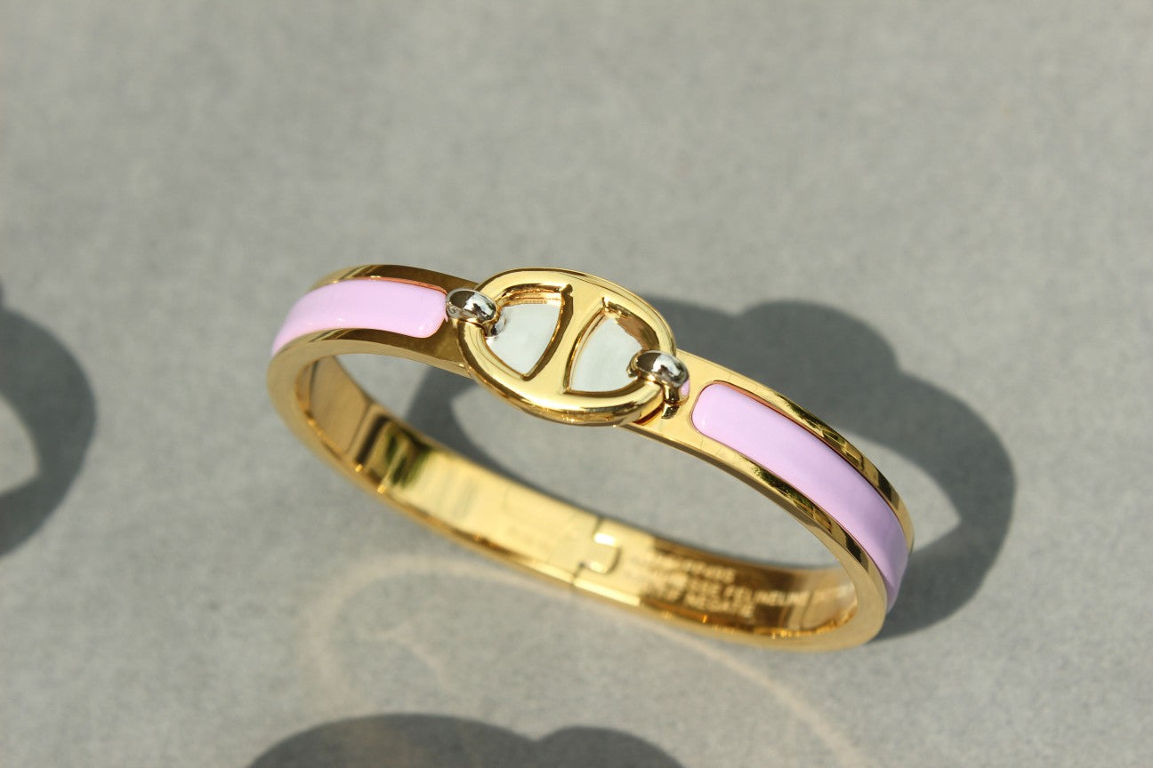 [LunaMar]CLIC CHAINE GOLD BRACELET