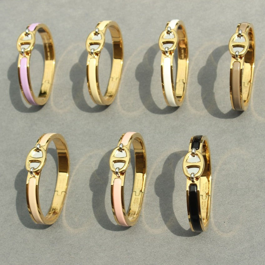 [LunaMar]CLIC CHAINE GOLD BRACELET