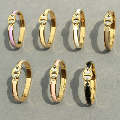 [LunaMar]CLIC CHAINE GOLD BRACELET