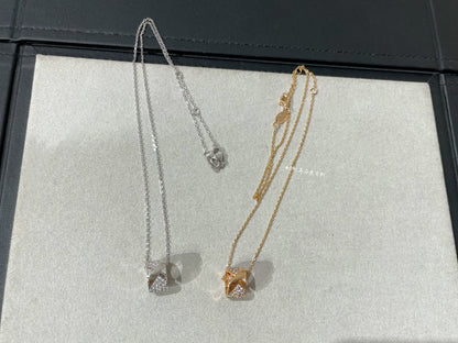 [LunaMar]LIENS EVIDENCE DIAMOND PAVED NECKLACE