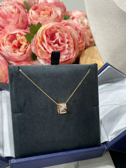 [LunaMar]LIENS EVIDENCE DIAMOND NECKLACE