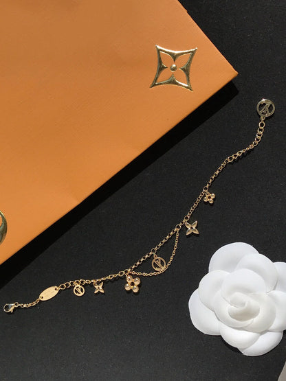 [LunaMar]BLOOMING ROSE GOLD MOP BRACELET