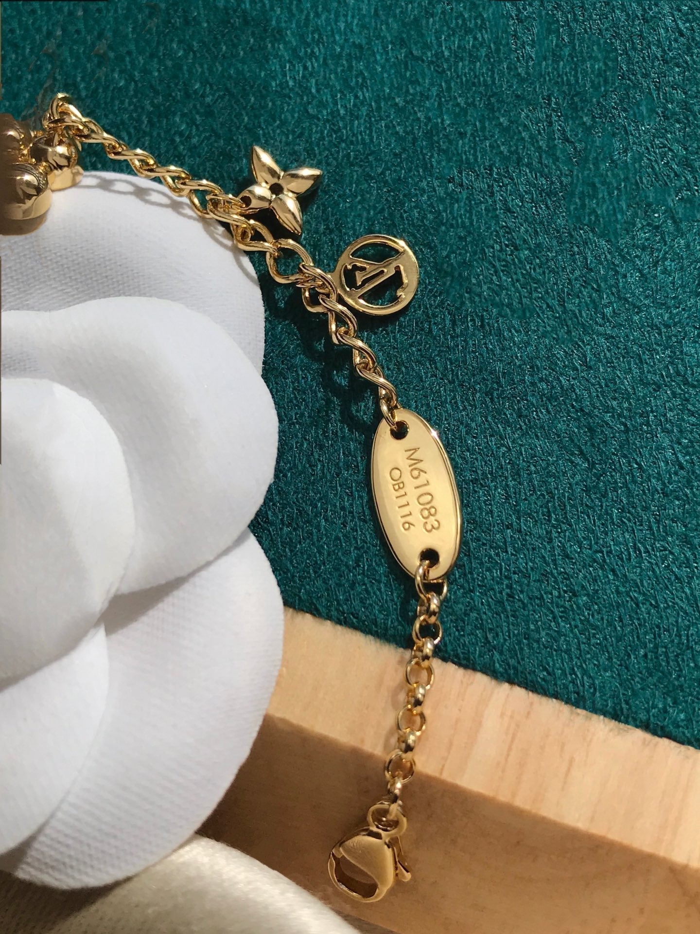 [LunaMar]BLOOMING ROSE GOLD MOP BRACELET