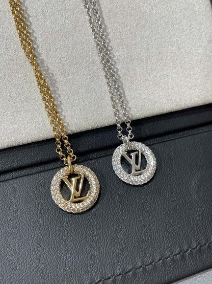 [LunaMar]BY NIGHT DIAMOND PAVED NECKLACE